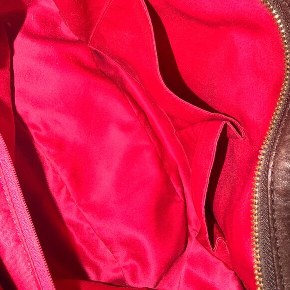 COACH Brown Leather Zoe Shoulder Bag ♡ - Picture 3 of 4